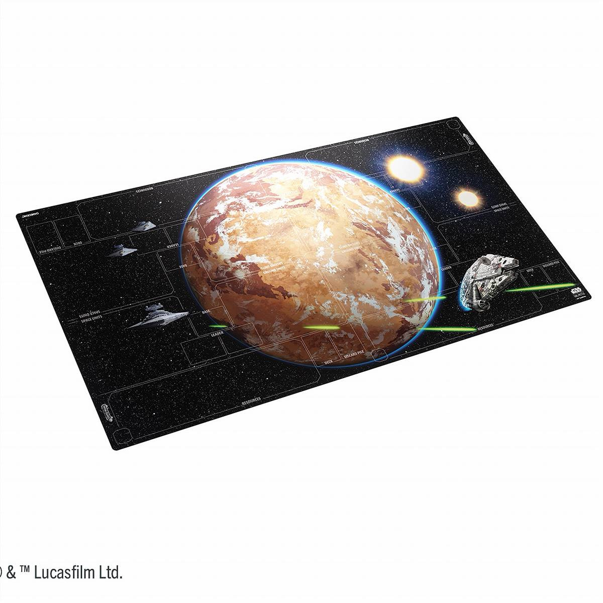 Star Wars: Unlimited Battle Zone Game Mat Optimized for 4-Players ...