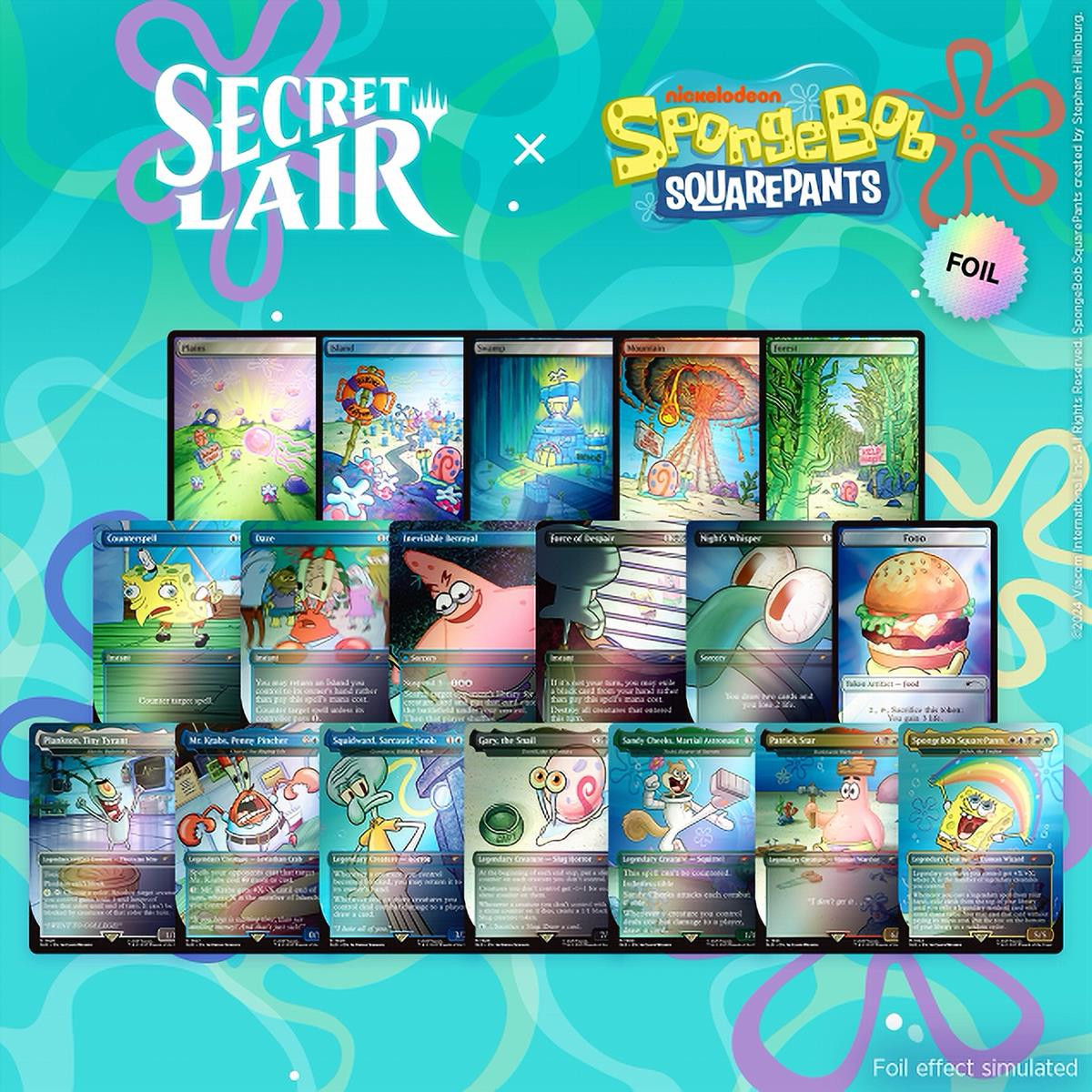 マジック：ザ・ギャザリング MTG SpongeBob SquarePants Bundle Foil SpongeBob SquarePants Bundle Foil Edition - Gotham City