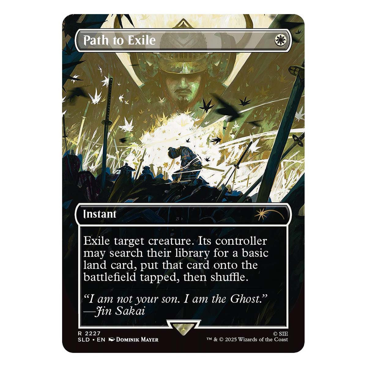 Secret Lair x Playstation: Ghost of Tsushima - Non-Foil