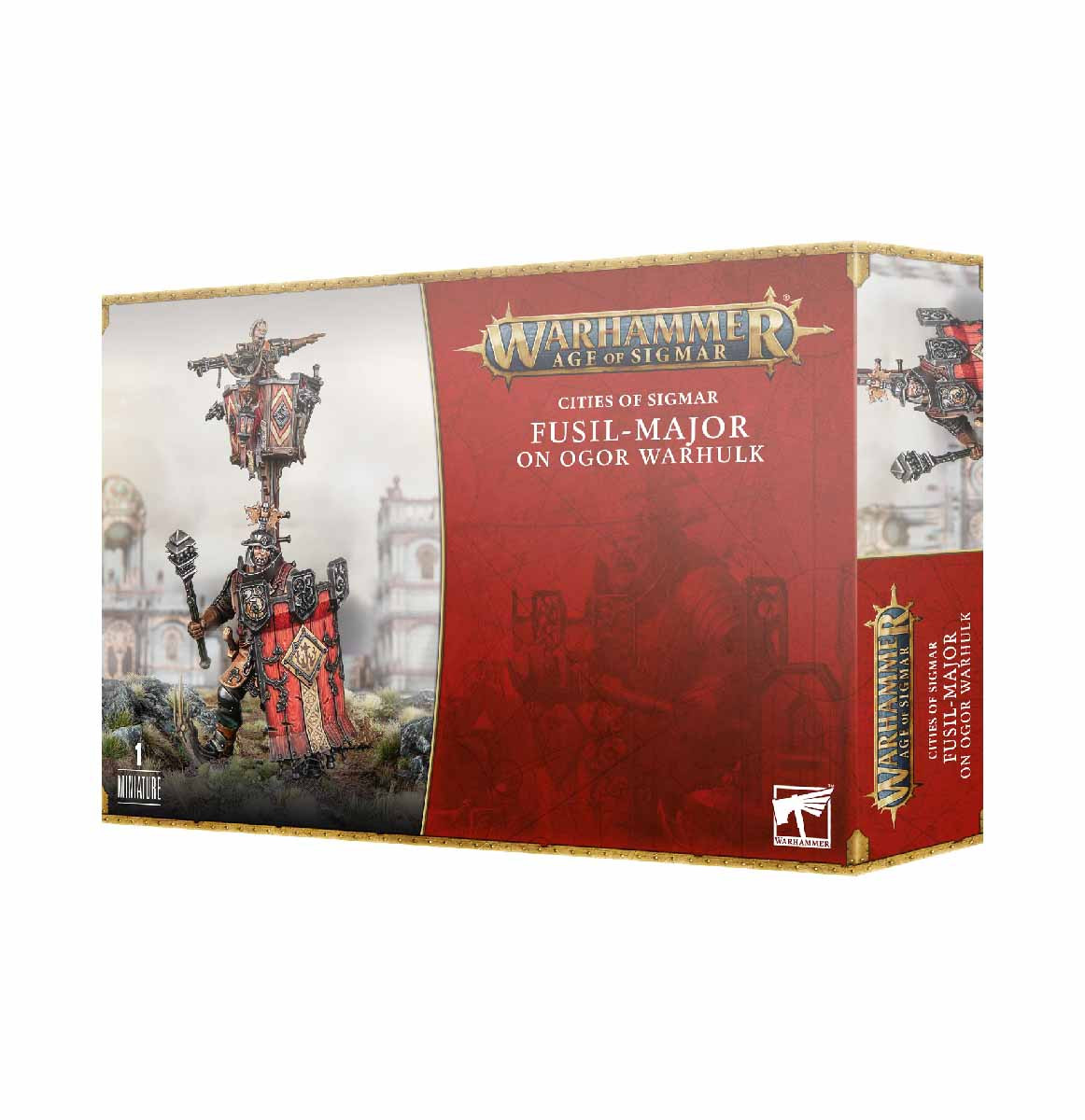 Warhammer Age of Sigmar: Fusil-Major on Ogor Warhulk -