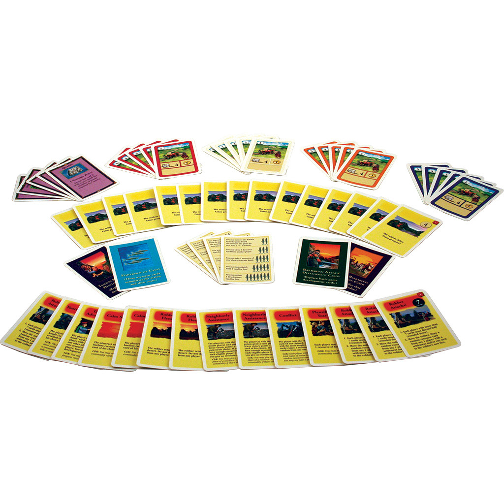 Catan: Traders & Barbarians Replacement Cards 6th Edition - Galleon Games