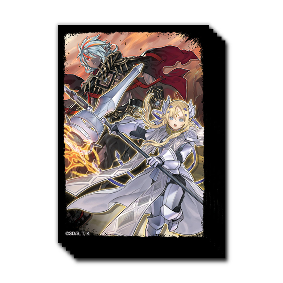 albaz - ecclesia - tri-brigade card sleeves / / Yu-Gi-Oh! Playmat sided divider inside Yugioh Card Sleeve Konami Yu-Gi-Oh!