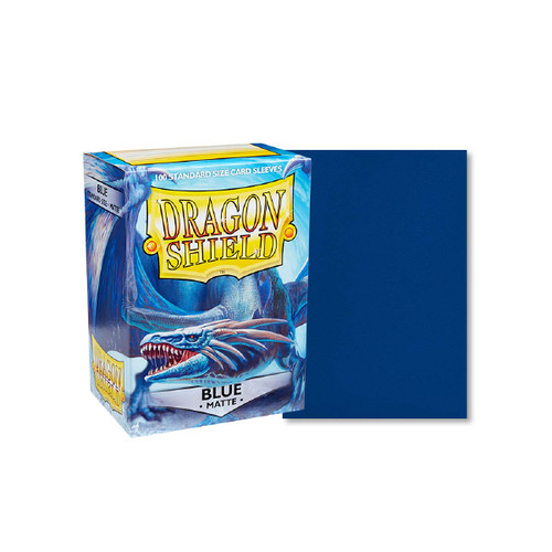 Dragon Shield - Blue - Matte Sleeves - Standard Size