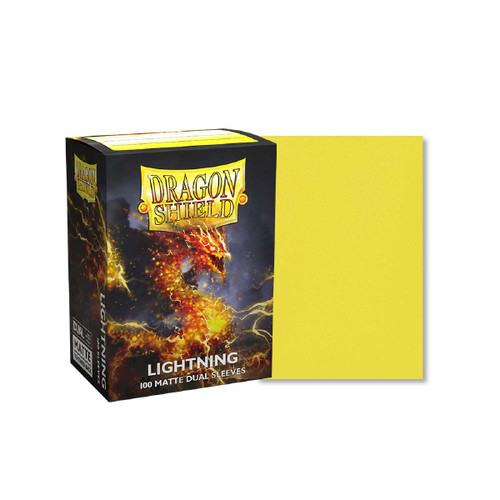 Dragon Shield - Lightning - Matte Dual Sleeves - Standard Size