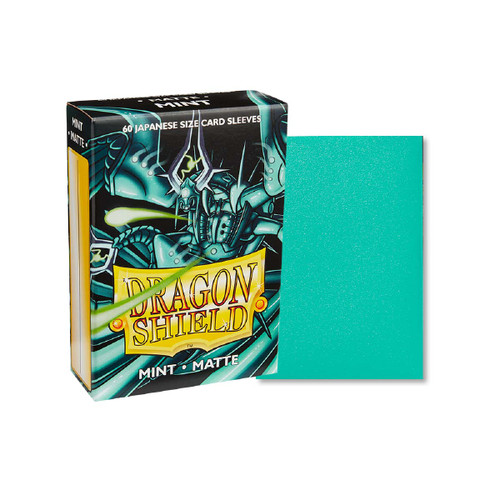 Dragon Shield - Mint - Matte Sleeves - Japanese Size