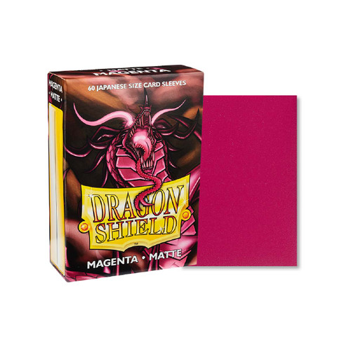 Dragon Shield - Magenta - Matte Sleeves - Japanese Size