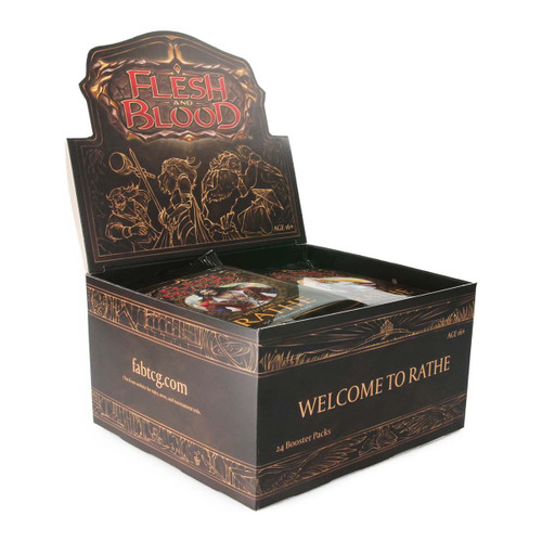 Flesh and Blood TCG: Welcome to Rathe - Alpha Booster Display