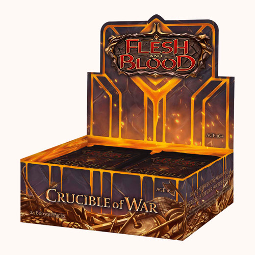Flesh and Blood TCG: Crucible of War - First Edition Booster Display