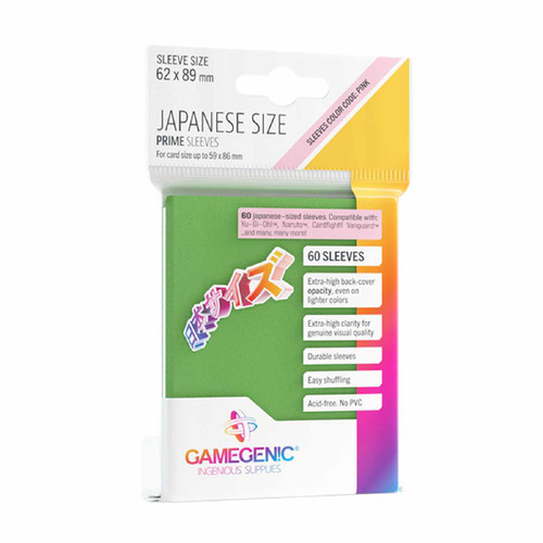 PRIME Japanese Sized Sleeves Green