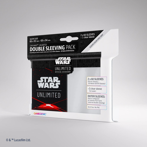 Star Wars™: Unlimited Double Sleeving Pack - Card Back Red