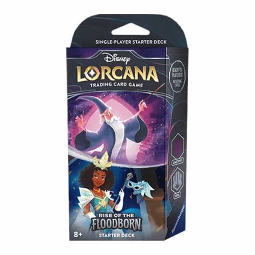 Disney Lorcana: Rise of the Floodborn Starter Deck (Amethyst & Steel) - Rise of the Floodborn