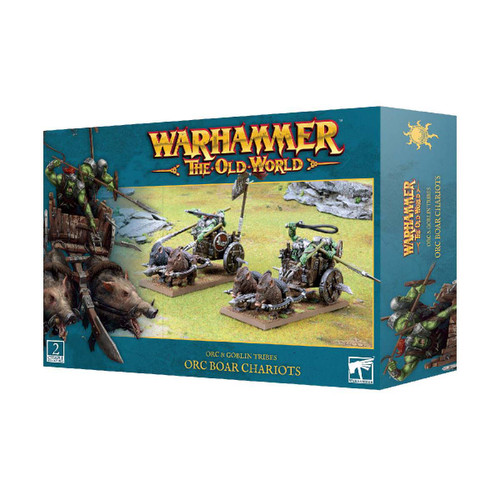 Warhammer The Old World: Orc and Goblin Tribes: Orc Boar Chariots