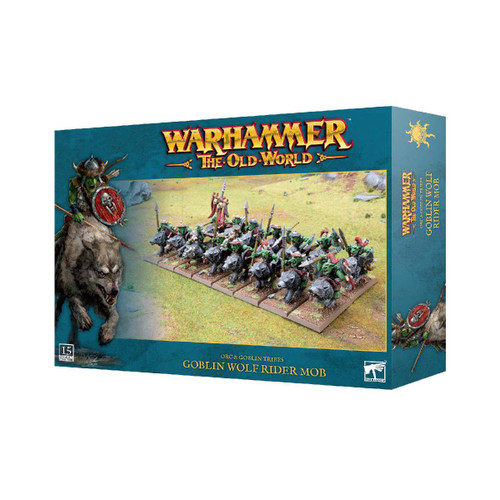 Warhammer The Old World: Orc and Goblin Tribes Goblin Wolf Rider Mob