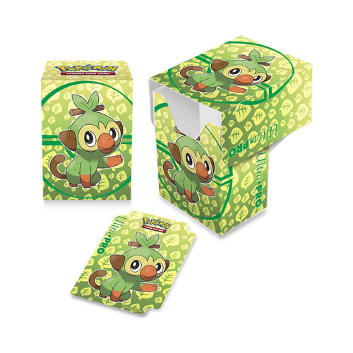 Sword and Shield Galar Starters Grookey Full View Deck Box for Pokémon