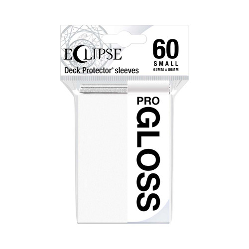 Eclipse Gloss Small Sleeves: Arctic White 60ct