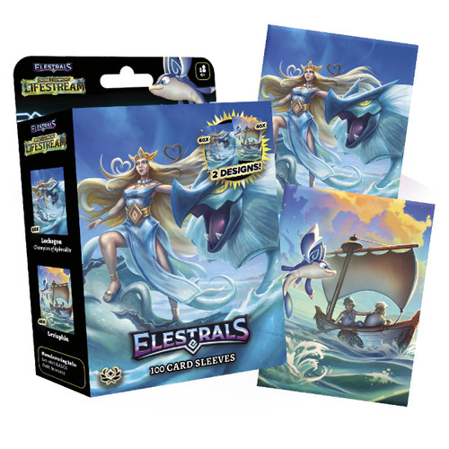 Elestrals - Lifestream Lochagon Champion of Aphrodite Card Sleeves