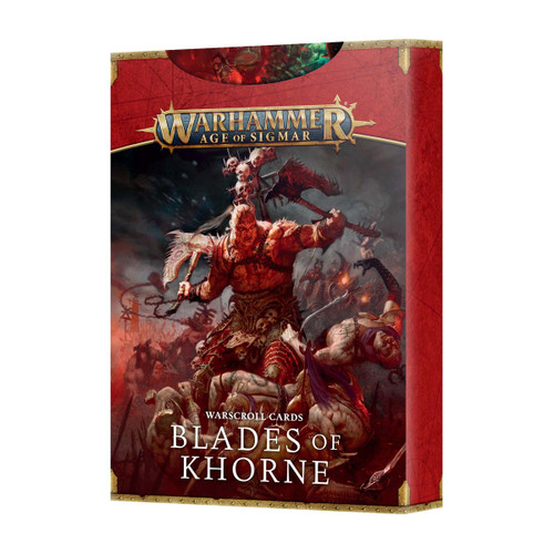 Warhammer AOS - Warscroll Cards: Blades of Khorne