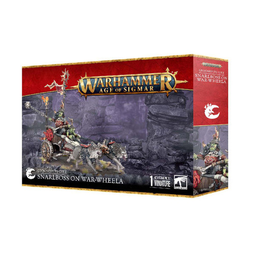 Warhammer AOS - Gloomspite Gitz: Snarlboss on War-Wheela
