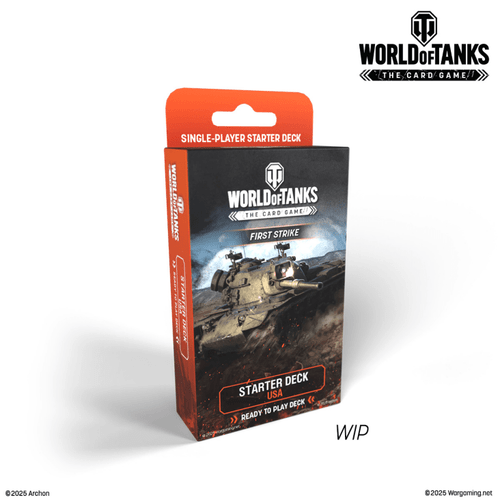 World of Tanks: The Card Game | STARTER DECK USA: FIRST STRIKE World of Tanks: The Card Game | STARTER DECK USA: FIRST STRIKE