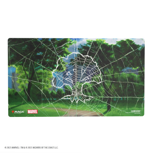 Magic: The Gathering | Marvel's Spider-Man Shiny Playmat - Spider-Man Forest Magic: The Gathering | Marvel's Spider-Man Shiny Playmat - Spider-Man Forest