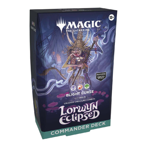 Magic the Gathering: Lorwyn Eclipsed Commander Deck (Blight Curse)