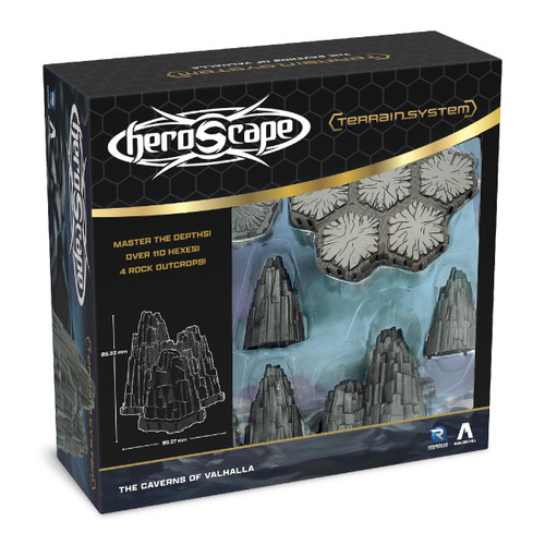 Heroscape The Caverns of Valhalla Terrain Expansion