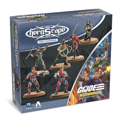 G.I. JOE Heroscape: Strike Forces Army Expansion Painted