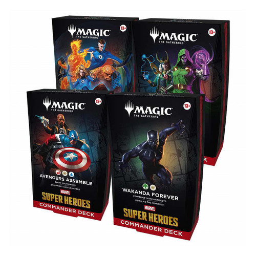 MTG マーベル ワカンダは永遠なり　未開封 Commander Decks Magic: The Gathering® | Marvel Super Heroes - Commander