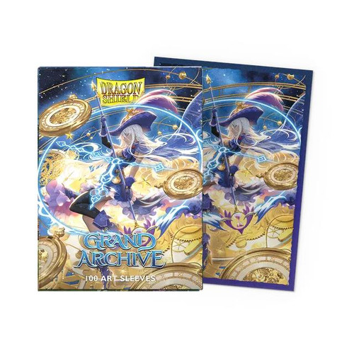 Dragon Shield Sleeves: Standard DUAL- Matte 'Grand Archive Chronowarp' Art, Limited Edition (100 ct.)