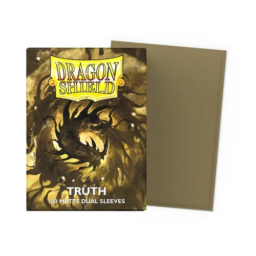 Dragon Shield Sleeves: Standard DUAL- Matte Truth (100 ct.)
