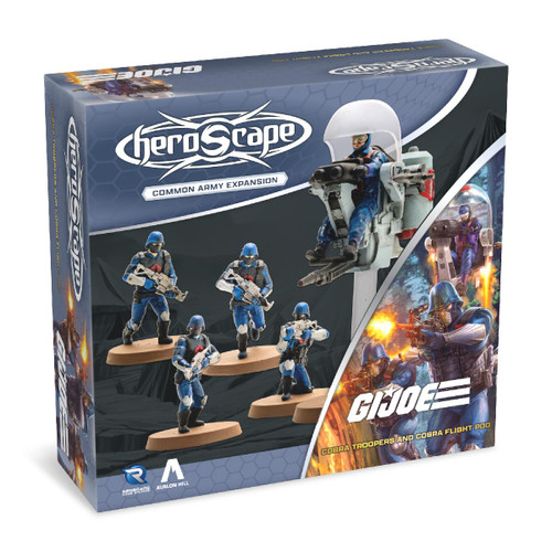 G.I. JOE Heroscape: COBRA Troopers and COBRA Flight Pod Army Expansion