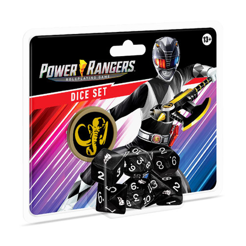 Power Rangers Roleplaying Game Dice Black
