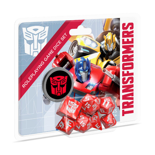 Transformers Roleplaying Game Dice Set