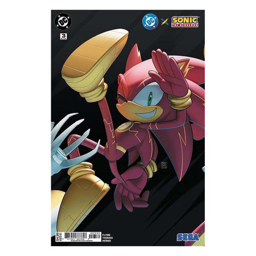 DC X Sonic The Hedgehog #3 (of 5) Second Printing Deegeemin