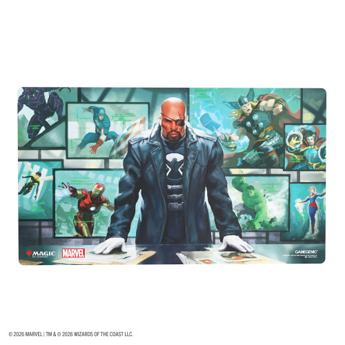 Magic: The Gathering | Marvel Super Heroes Prime Playmat - Director Nick Fury