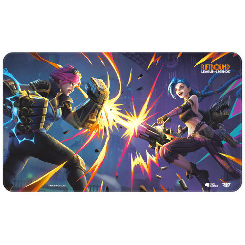 Riftbound: League of Legends Vendetta Playmat - Vi vs Jinx