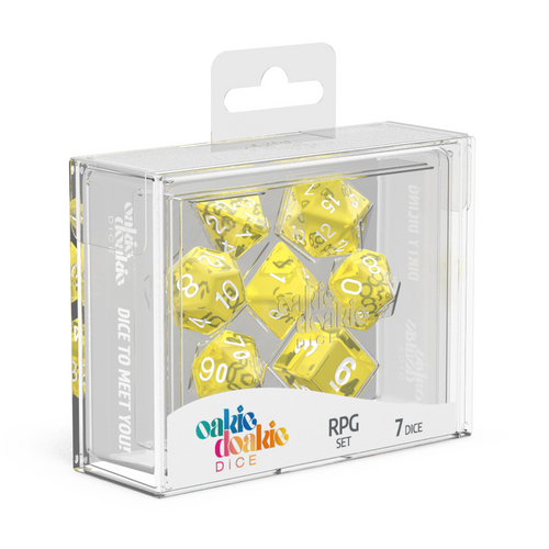 Oakie Doakie RPG-Set Translucent - Yellow