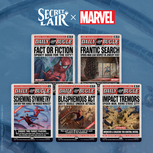 Secret Lair Drop: Secret Lair x Marvel's Spider-Man: Daily Bugle Breaking News - Non-Foil Edition