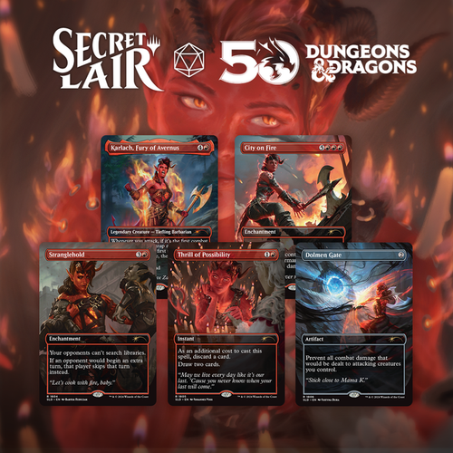Secret Lair Drop: Secret Lair x Dungeons & Dragons: Karlach's Rage - Non-Foil Edition