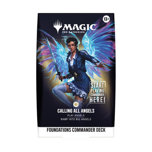 Magic: The Gathering® | Foundations Commander Deck - Calling All Angels