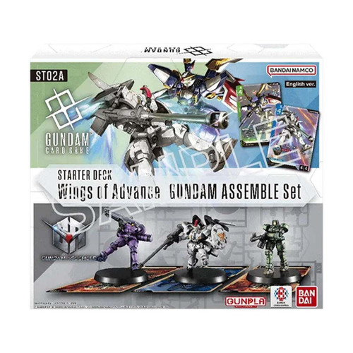 Gundam TCG—Starter Deck 02: Wings of Advance - Gundam Assemble Starter Set
