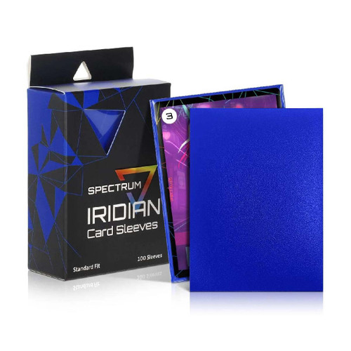 Iridian™ Matte Sleeves - Blue