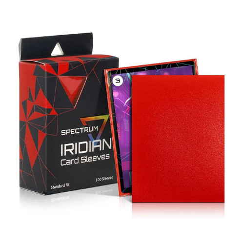 Iridian™ Matte Sleeves - Red