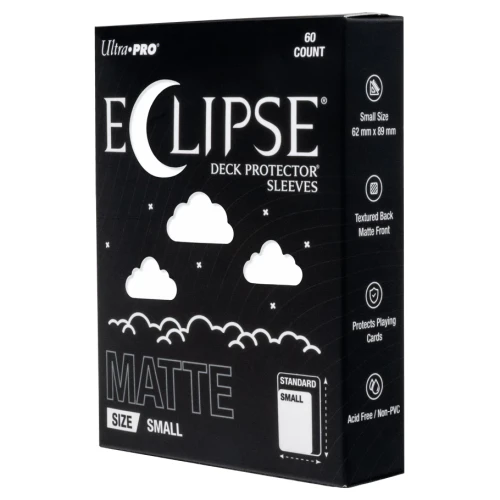 Deck Protector: Eclipse: Matte Small Arctic White (60)