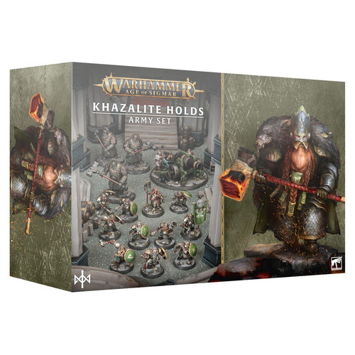 Warhammer Age of Sigmar: Khazalite Holds Army Set