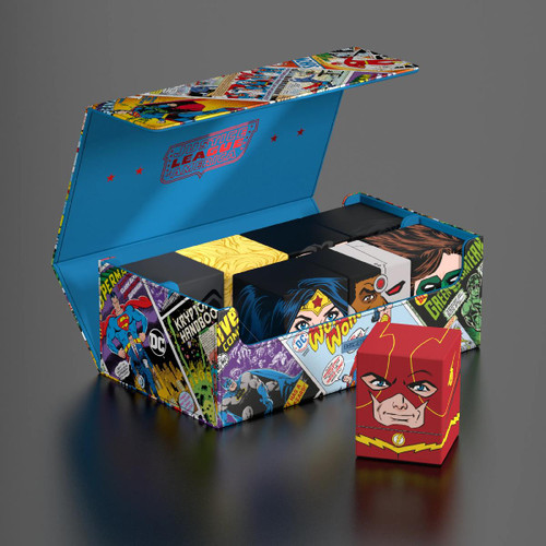 Squaroes DC Comics Justice League Collectors Case - Vintage Comics
