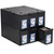 6 Drawer Graded Card Catalog - Black