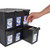 6 Drawer Graded Card Catalog - Black