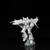 Transformers Deep Cuts Unpainted Miniatures: Starscream Transformers Deep Cuts Unpainted Miniatures: Starscream