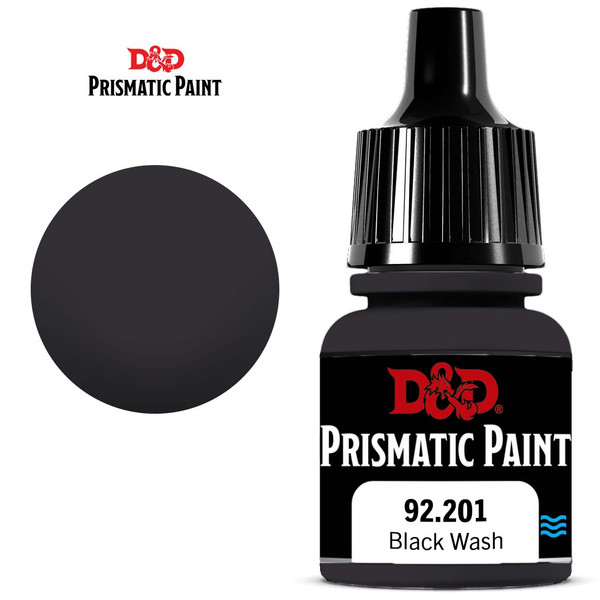 D&D Prismatic Paint: Black Wash 92.201